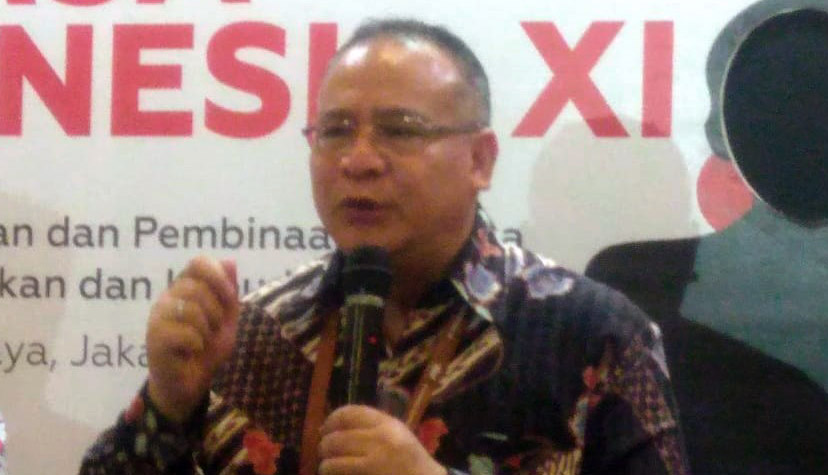 Kepala Badan Pengembangan dan Pembinaan Bahasa, Dadang Sunendar. (Foto: Jose Asmanu/ngopibareng.id)