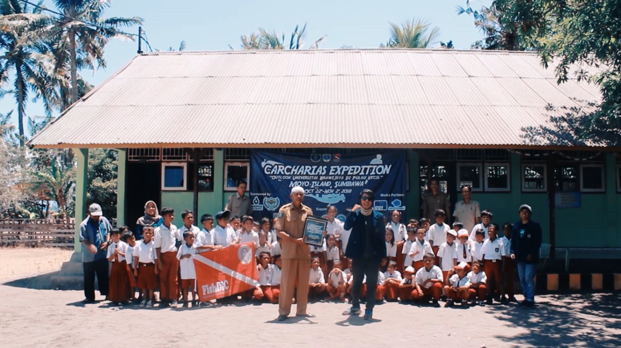 Sekolah edukasi pesisir. (Foto: FISHDIC FPIK UB)