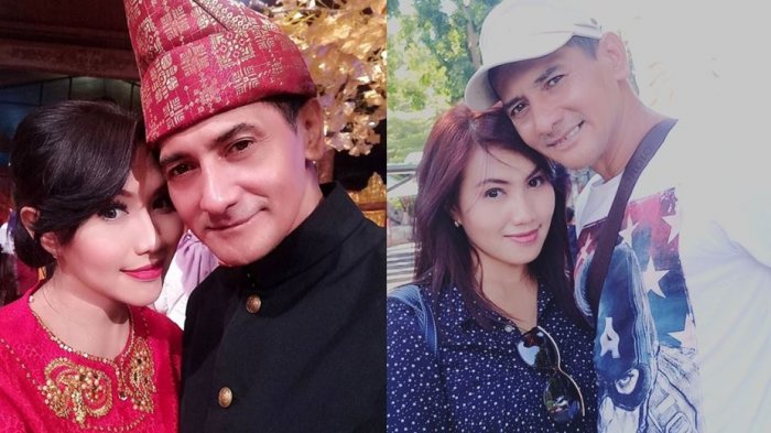 George Taka dan sang istri, Desty Amalia.