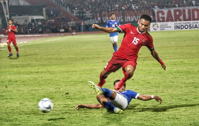 Pemain Timnas Indonesia Saddil Ramdani. (foto: dok. ngopibareng)