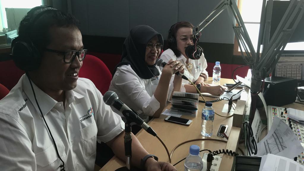 Siaran langsung, on air di iradio. foto:kemenpar
