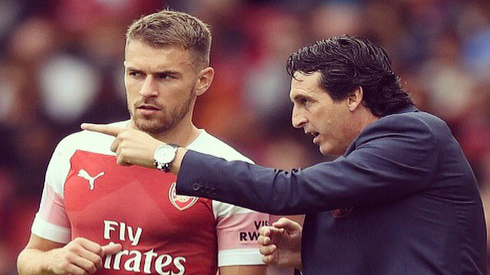 Aaron Ramsey siap diboyong Bayern Munich setelah tak mendapatkan perpanjangan kontrak dari Arsenal. (Foto: Twitter/@aaronramsey)