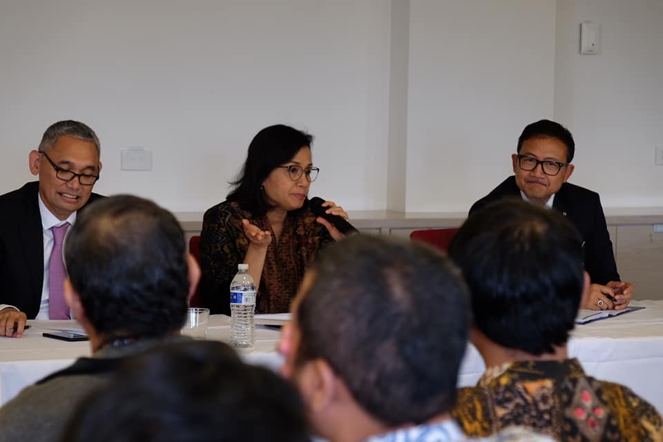 INSPIRASI: Menteri Keuangan Sri Mulyani melalukan kunjungan kerja ke Australia. (Foto: akun fb Sri Mulyani)