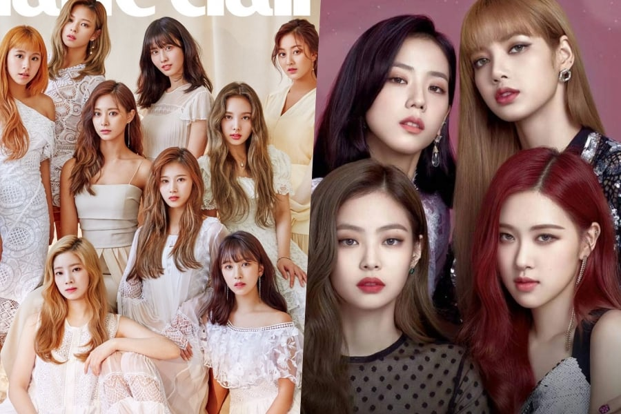 Twice vs Blackpink. Foto: Soompi.