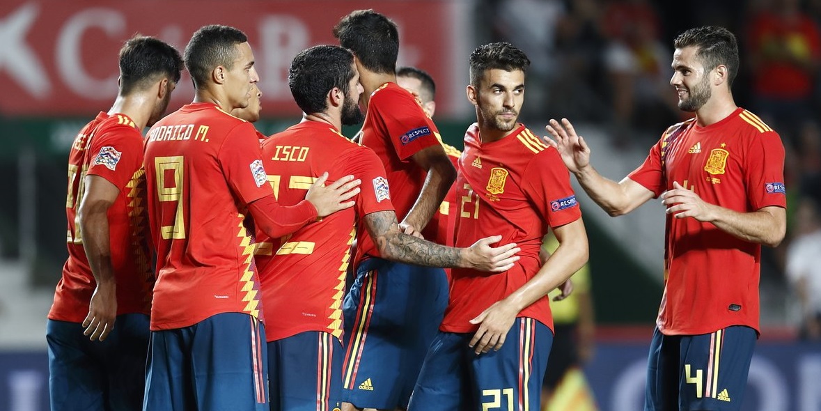 Timnas Spanyol. (Foto: Twitter/@SeFutbol)