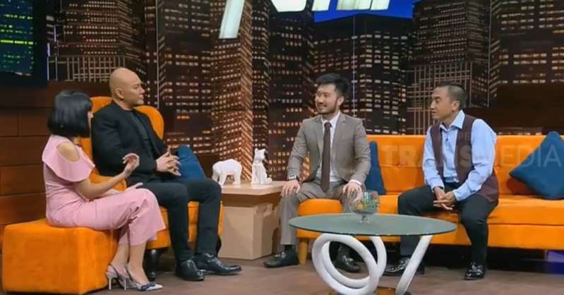 Rudy Salim saat tampil di acara Hitam Putih, yang dipandu Deddy Corbuzier, pada Selasa 6 November 2018.