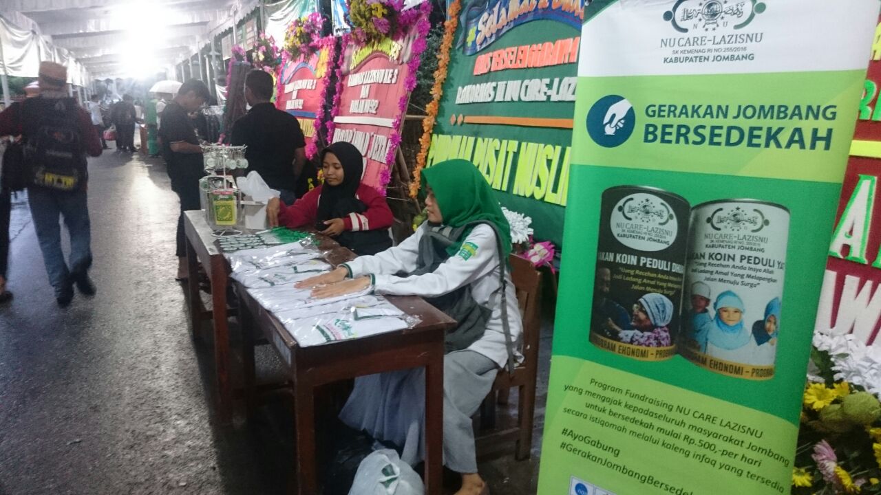 SOLIDARITAS: Program Gerakan Jombang Bersedekah PCNU Jombang. (Foto: nu for ngopibareng.id)