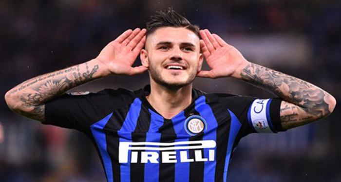 Inter Milan yakin Mauro Icardi Betah di Inter Milan. (Foto: Twitter/@intermilan)