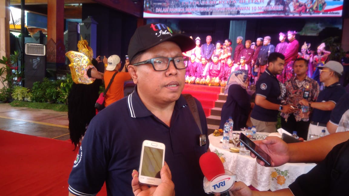 Wakil Wali Kota Blitar Santosa. (Foto: asmanu/ngopibareng.id)
