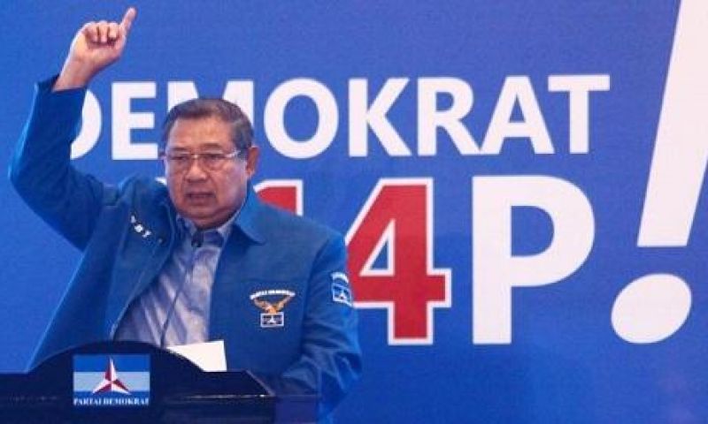 Ketua Umum Partai Demokrat, Susilo Bambang Yudhoyono menghadiri penutupan pembekalan caleg partai di Jakarta, Minggu, 11 November 2018. (Foto: Antara)