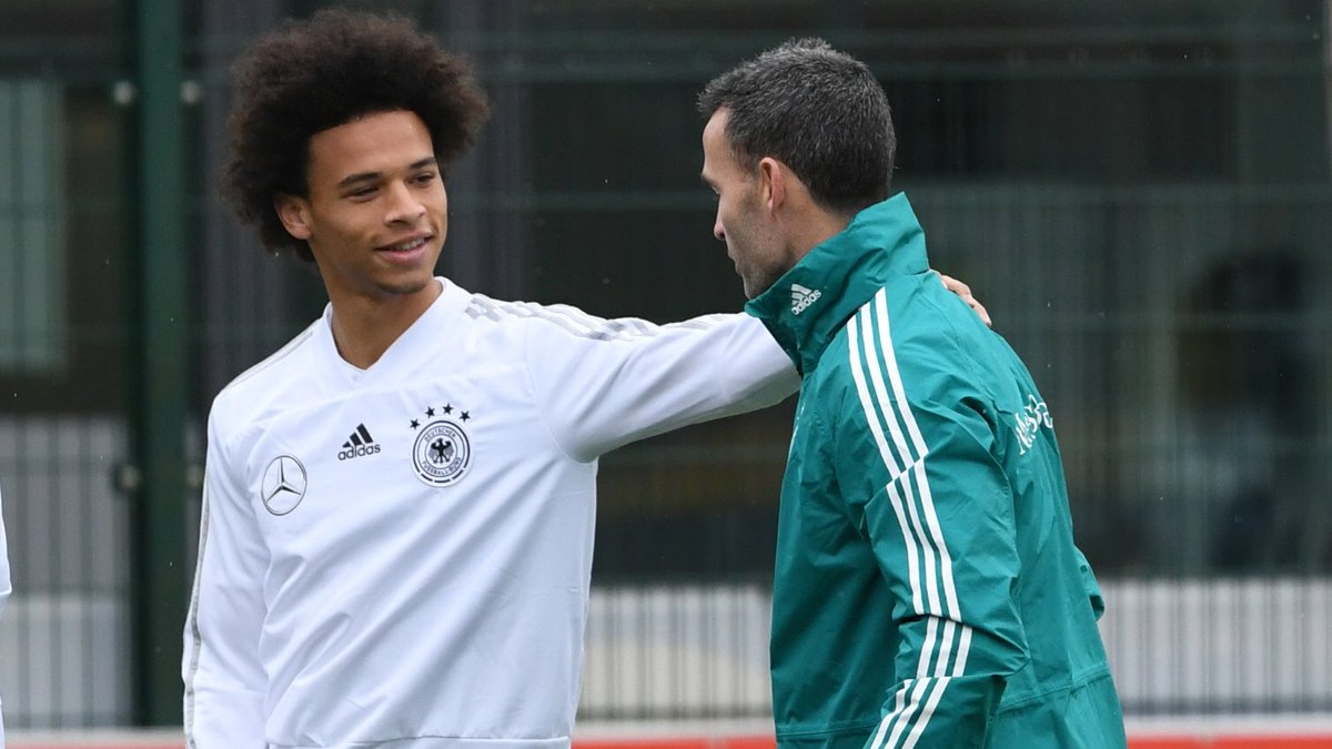 Leroy Sane winger Timnas Jerman dan Manchester City. (Foto: Twitter/@DFB_Team)