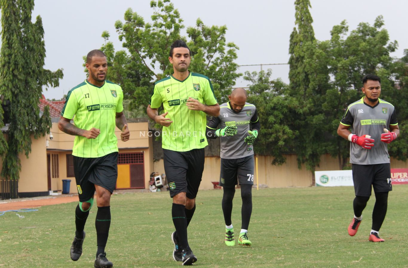 Pemain Persebaya, Otavio Dutra. (foto: Haris/ngopibareng.id)