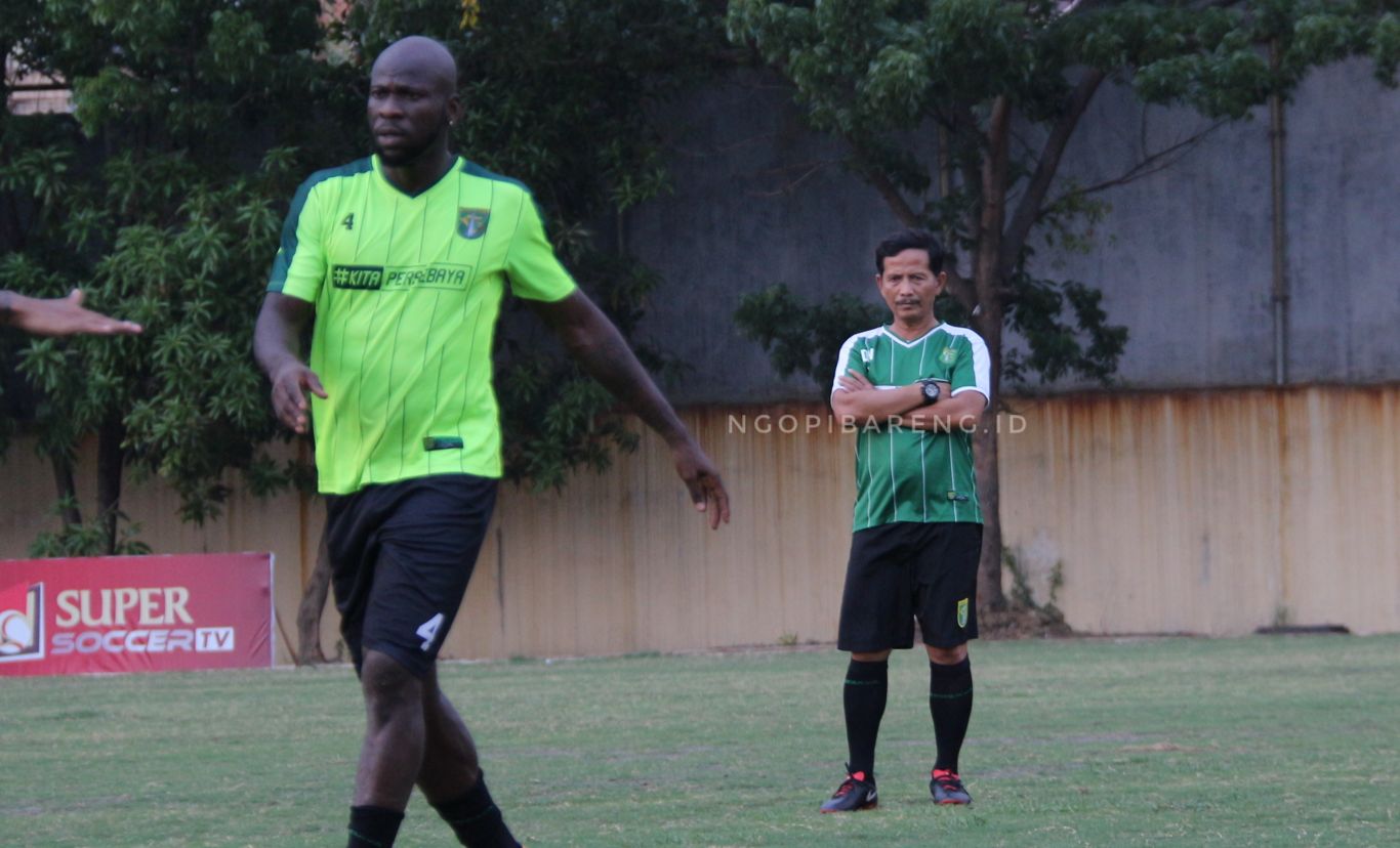 Pelatih Persebaya, Djajang Nurdjaman. (foto: Haris/Ngopibareng)