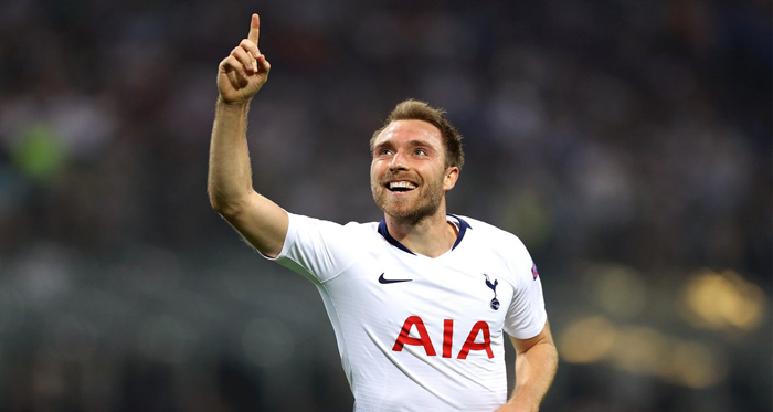 Tottenham tak ingin Christian Eriksen ke Madrid. (Foto: Twitter/@SpursOfficial_