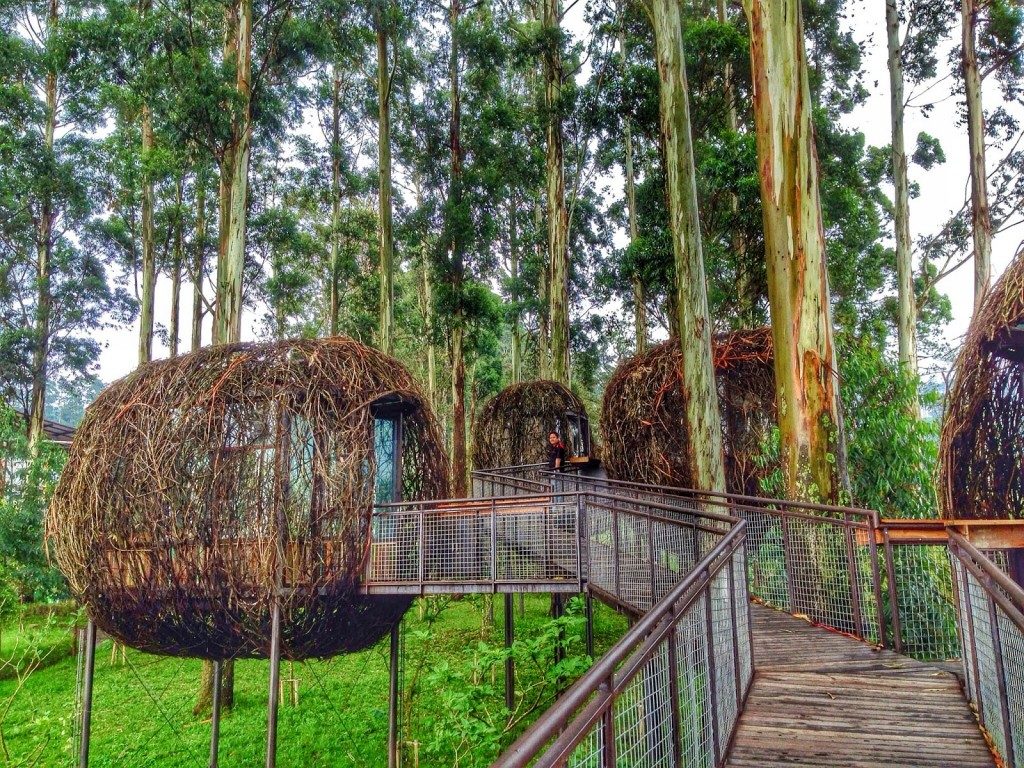 Kampung Bambu di Bandung. Acara dipusatkan di sini. foto:istimewa