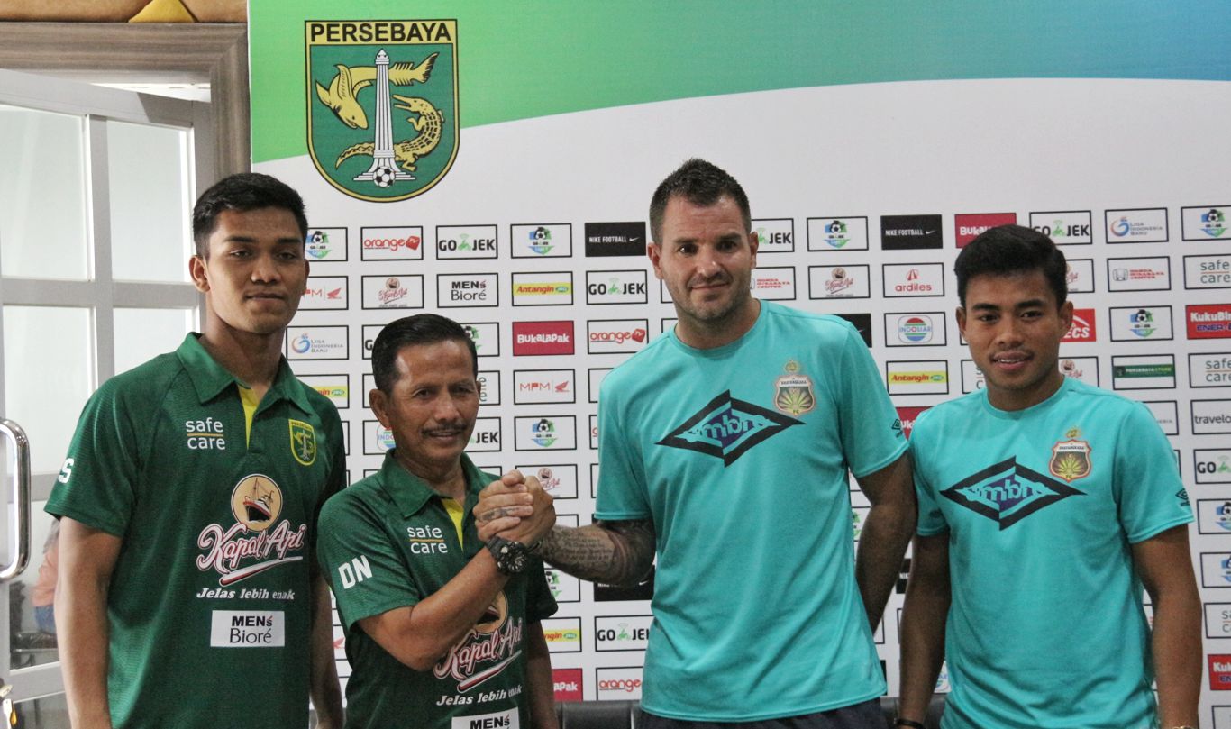 Persebaya vs Bhayangkara FC. (foto: Haris/ngopibareng)