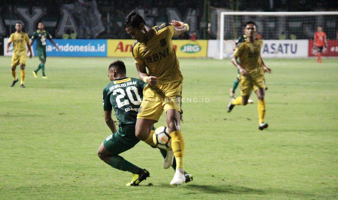 Persebaya vs Bhayangkara FC, Senin 26 November 2018. (foto: Haris/ngopibareng)