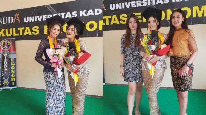 rosesi wisuda itu dilakukan Nella Kharisma sebelum dirinya manggung dalam sebuah konser di alun-alun Karanganyar, Jawa Tengah.