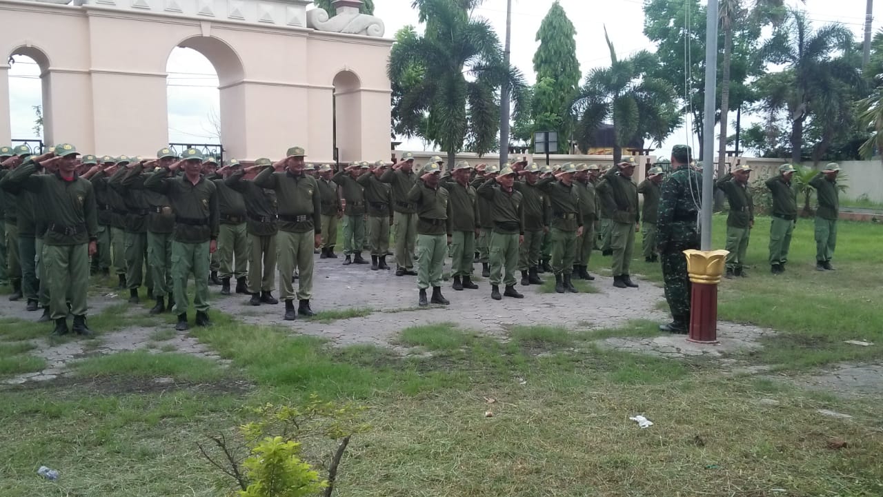 Mereka apel siaga. foto:tok martono