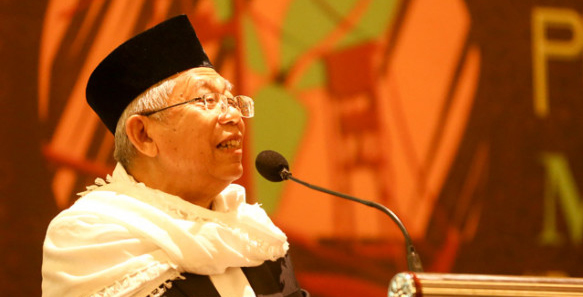 KH. Ma'ruf Amin. (Foto: Antara) 