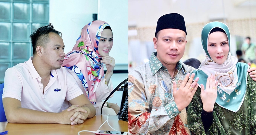 Pasangan Vicky Prasetyo dan Angel Lelga.