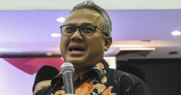 Ketua KPU Arief Budiman. (Foto; Antara)