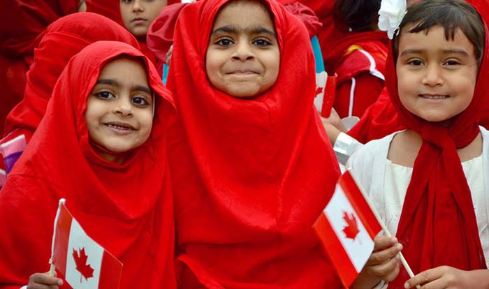 Anak-anak Muslim di Quebec, Kanada. (Foto:Dok.AFP)