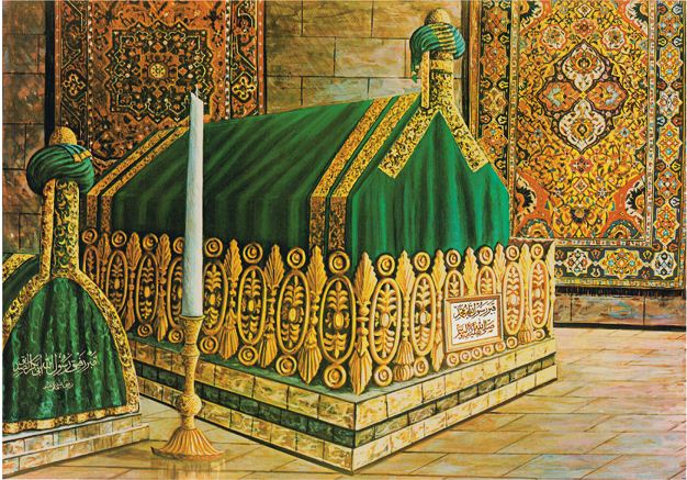 MAKAM: Rasulullah Muhammad s.a.w dimakamkan di Masjid Nabawi di Kota Medinah. (Foto: dok ngopibareng.id)