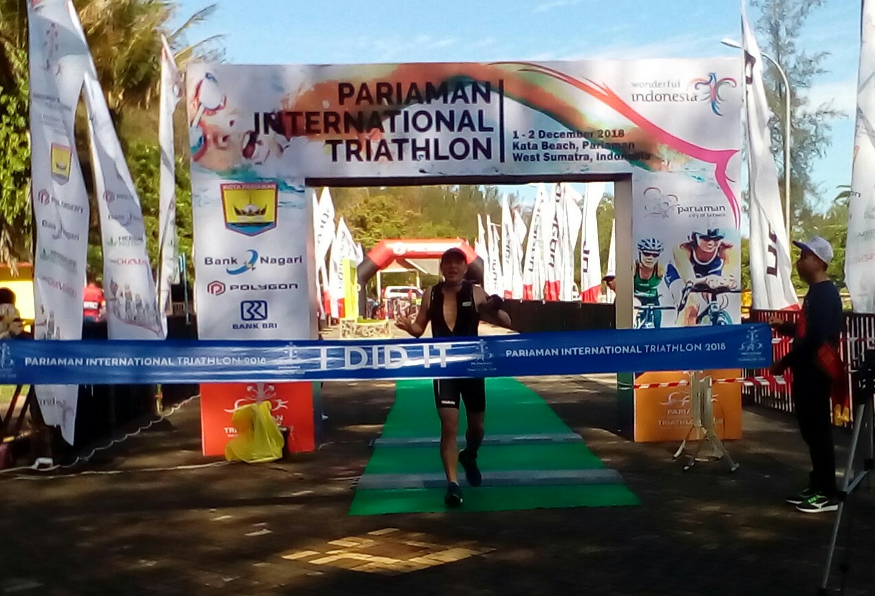 Kementerian Pariwisata RI mendukung penuh Pariaman International Triathlon. foto:kemenpar