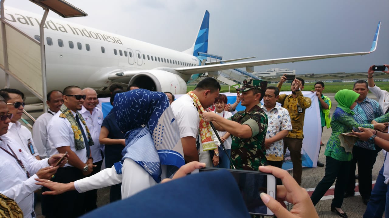 Garuda dan konektiviti yang bisa mendongkrak pariwisata. foto:kemenpar