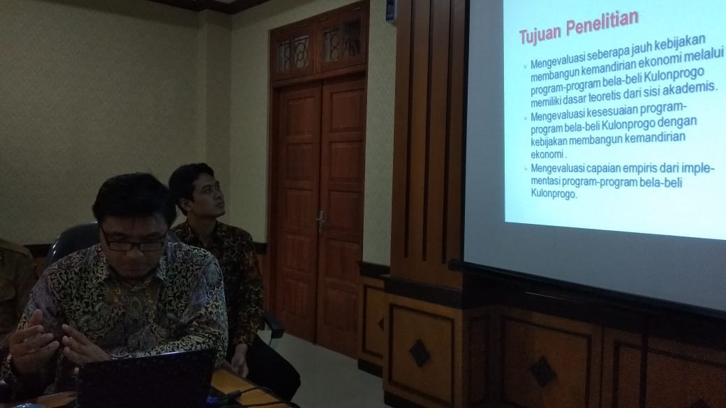 Evaluasi terhadap program Bela-Beli Kulonprogo. foto:erwan