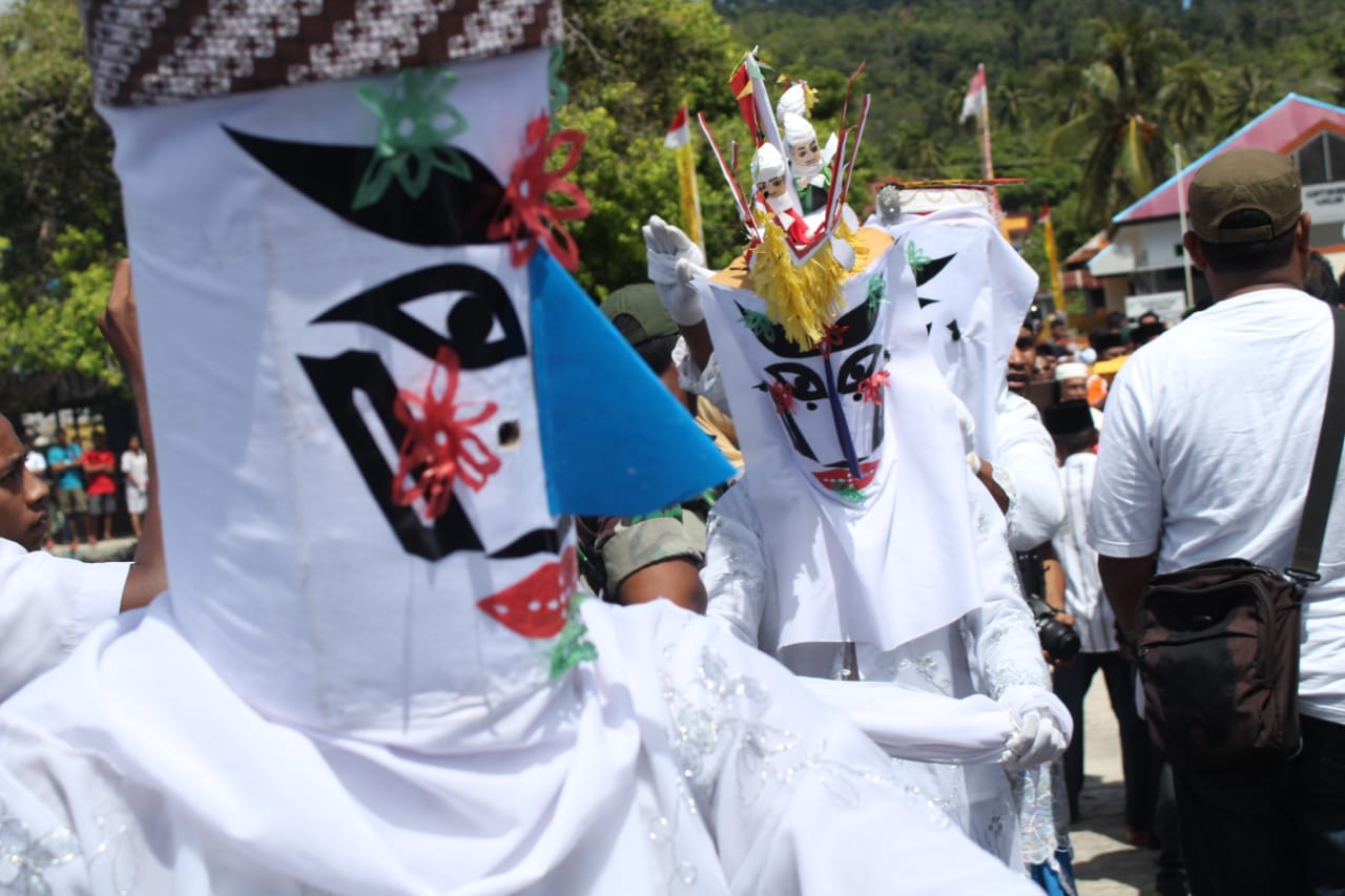 Ritual Fanten yang melekat di Halmahera Tengah. foto:kemenpar