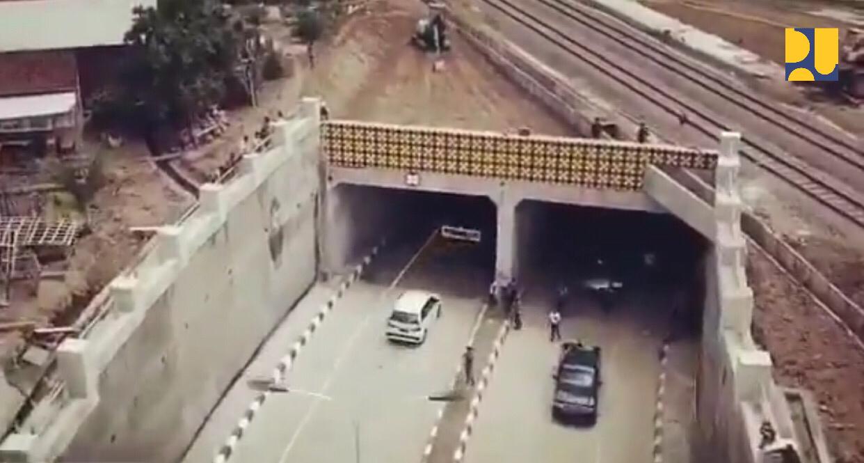 Underpass Karangsawah. (Foto: Kementerian PUPR)