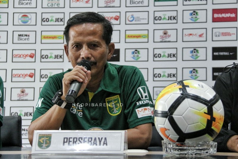 Pelatih Persebaya, Djajang Nurdjaman. (Foto: Haris/Ngopibareng)