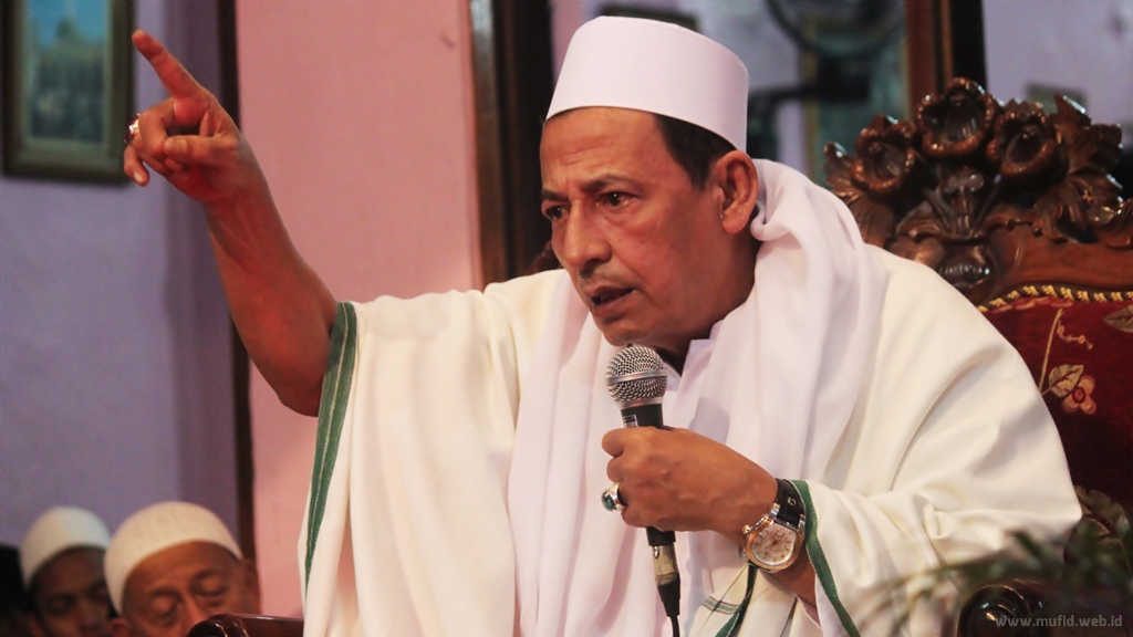 PESAN: Rais 'Aam Idaroh Aliyah Jam'iyyah Ahlith Thariqah Al Mu'tabarah An Nahdliyah (JATMAN) Maulana Habib Muhammad Luthfi bin Ali bin Hasyim bin Yahya. (Foto: dok ngopibareng.id)