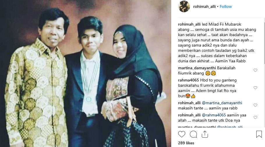 Tangkapan layar Instagram