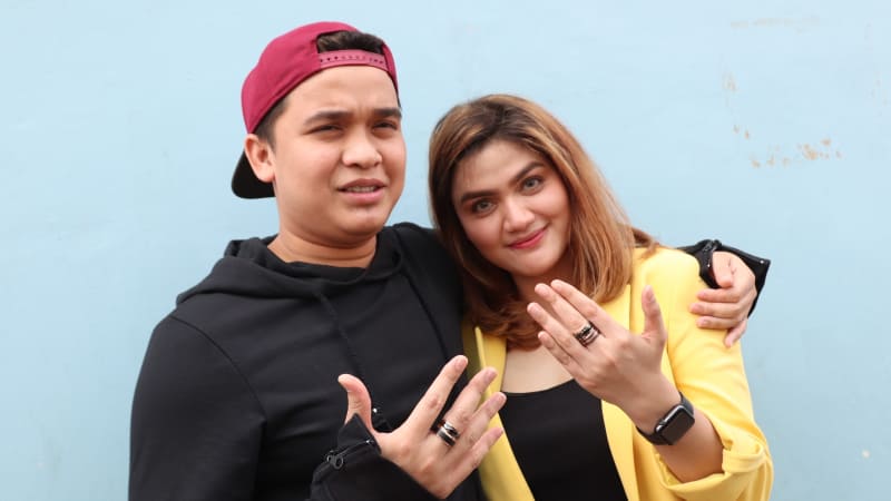 Billy Syahputra dan Hilda Vitria.