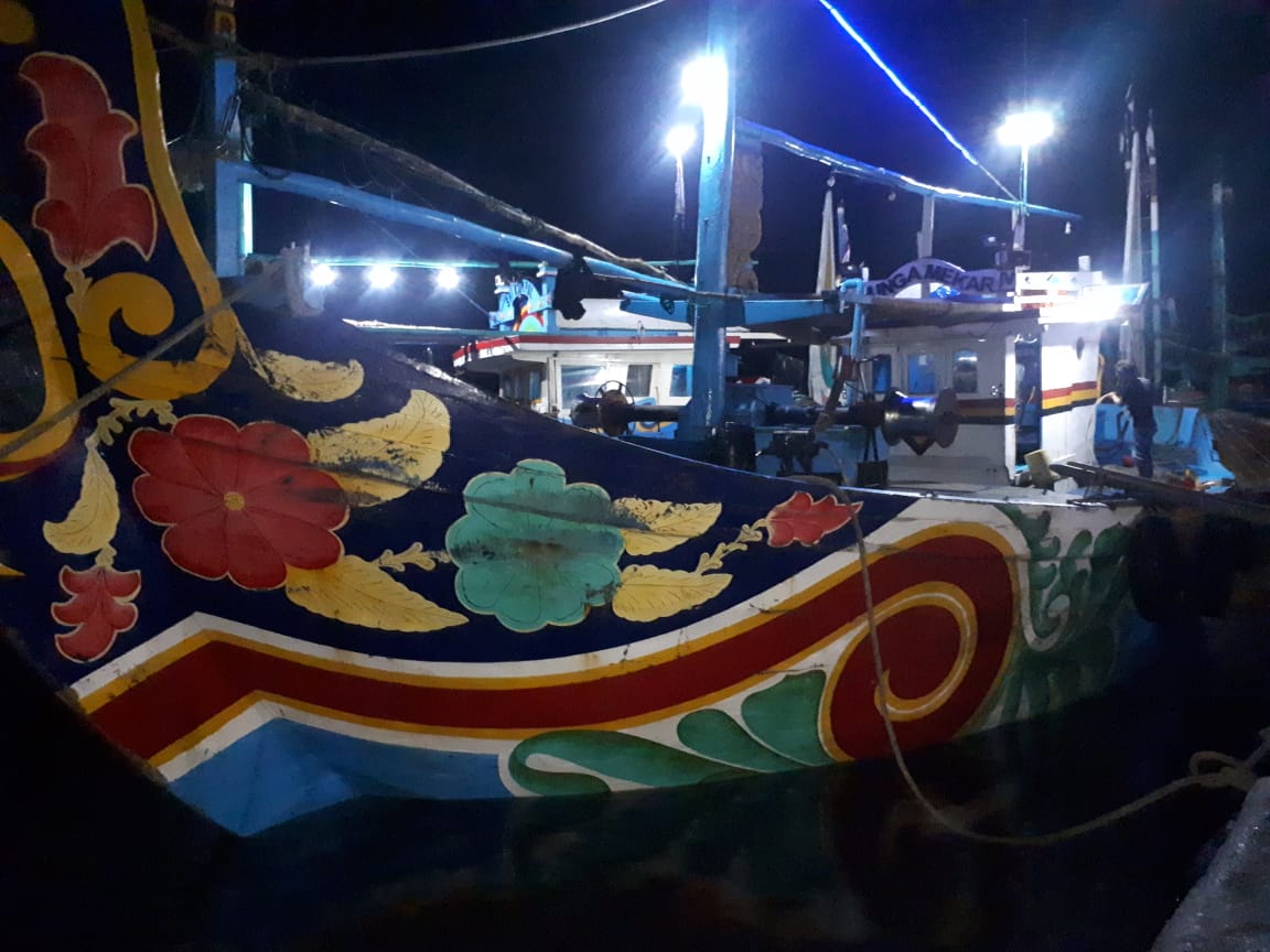 Perahu korban meninggal dunia (foto;totok/ngopibareng.id)