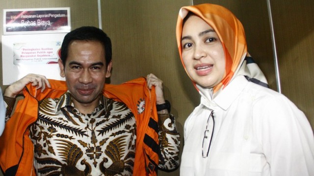 Tubagus Chaeri Wardhana (TCW) alias Wawan, suami Wali Kota Tangerang Selatan Airin Rachmi Diany.