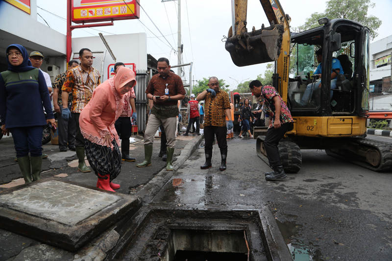 Wali Kota Surabaya Tri Rismaharini.