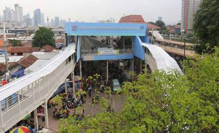 embatan Penyeberangan Multiguna (JPM) Tanah Abang.  (Foto: Dok.Pemprov DKI)