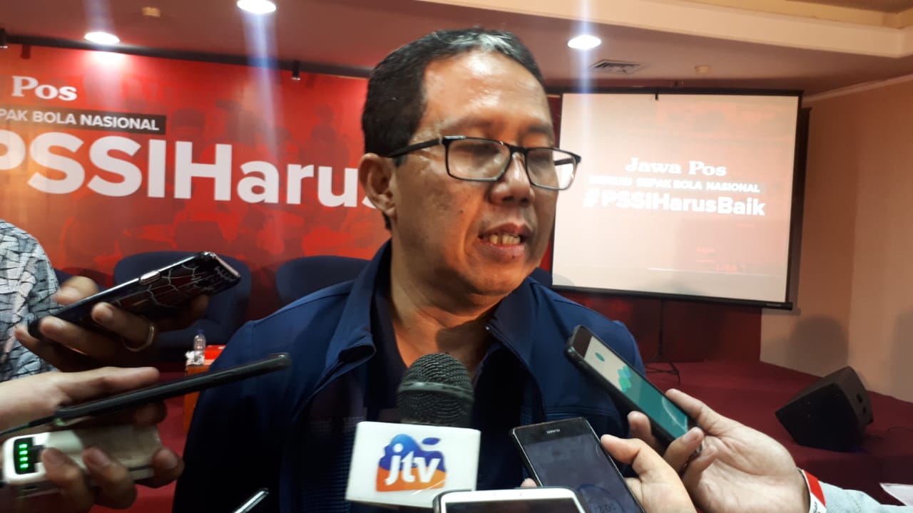 Wakil Ketua PSSI, Joko Driyono. (foto: Haris/ngopibareng)