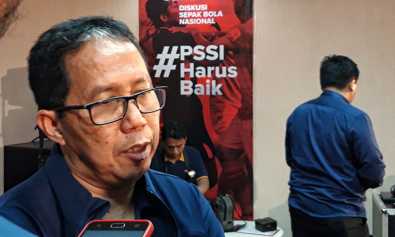 Wakil Ketua Umum PSSI, Joko Driyono. (Foto: Haris/ngopibareng)