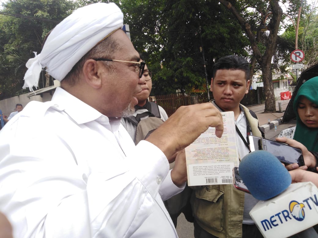 Tenaga Ahli Kantor Staf Presiden Ali Mochtar Ngabalin. (Foto: Farid/ngopibareng.id)