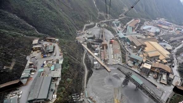 Area pengolahan mineral PT Freeport Indonesia di Tembagapura, Papua. Foto: Antara