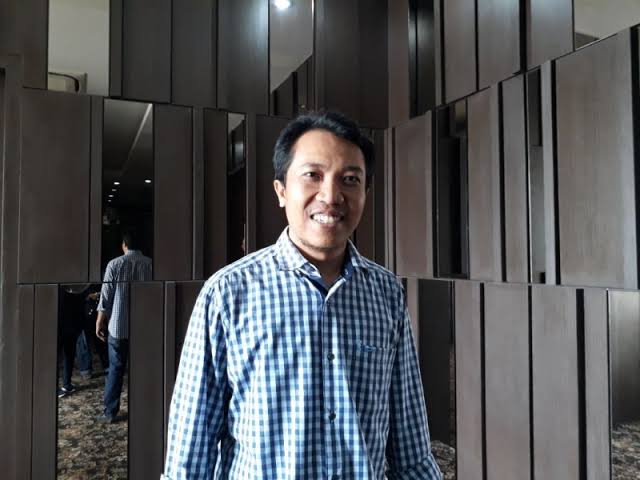 Sekretaris Asprov PSSI Jatim, Amir Burhanudin. (foto: Haris/ngopibareng.id)