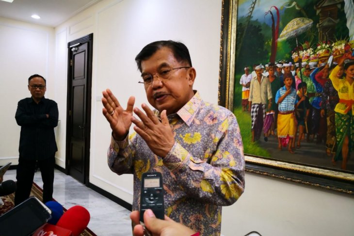 Wakil Presiden Jusuf Kalla 27 November 2018. (Foto: Antara/Fransiska Ninditya)