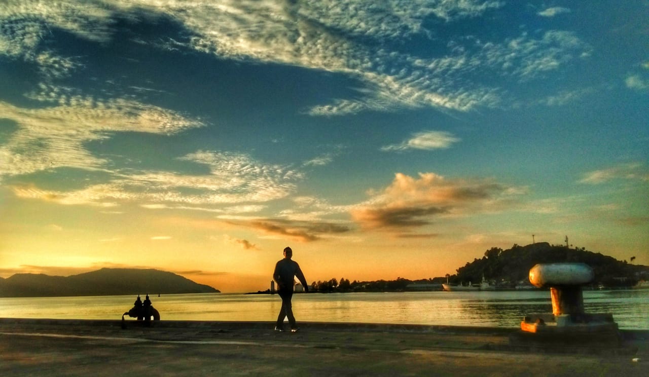 Panorama laut Sabang yang luar biasa. foto:kemenpar