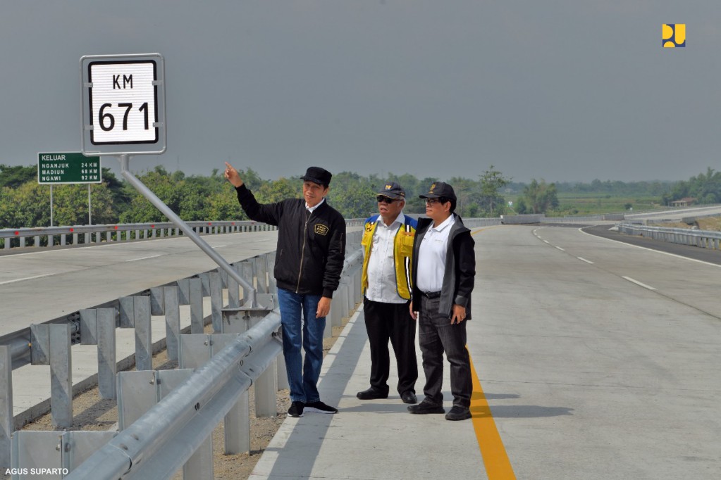 Presiden di Jalan Tol. foto:istimewa