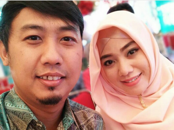 Ade Jigo bersama sang istri Meyuza. Foto: Instagram.